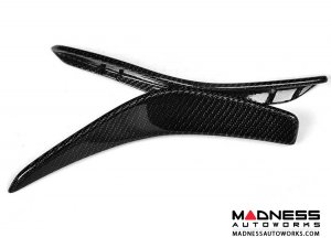 Mercedes-Benz CLA45 AMG Front Bumper Fins - Carbon Fiber Mercedes-Benz CLA45 AMG Front Bumper Fins - Carbon Fiber